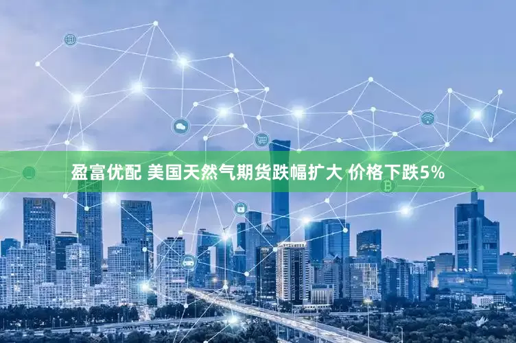 盈富优配 美国天然气期货跌幅扩大 价格下跌5%