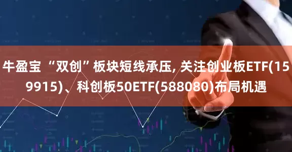 牛盈宝 “双创”板块短线承压, 关注创业板ETF(159915)、科创板50ETF(588080)布局机遇